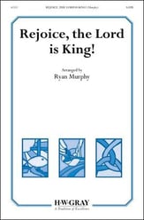 Rejoice, the Lord Is King SATB choral sheet music cover